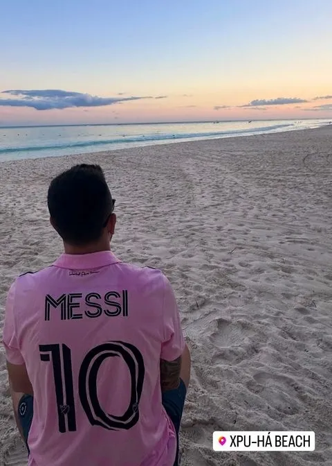 Matías Zaldivia disfruta de sus vacaciones.