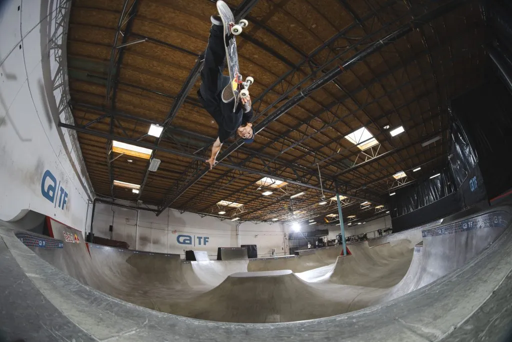 El skater chileno quiere llegar a los Juegos Olímpicos en París 2024. Para eso, deberá trabajar duro para clasificar. Foto: Red Bull Content Pool.