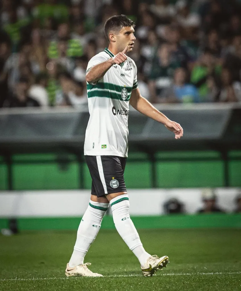 Kuscevic podría asegurar su llegada a Vasco da Gama esta semana. | Foto: Coritiba FC