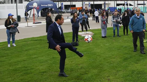 Jaime Pizarro, actual ministro de Deportes y leyenda del fútbol chileno, se mostró feliz por la realización del Mundial masculino Sub 20 de 2025 en Chile.
