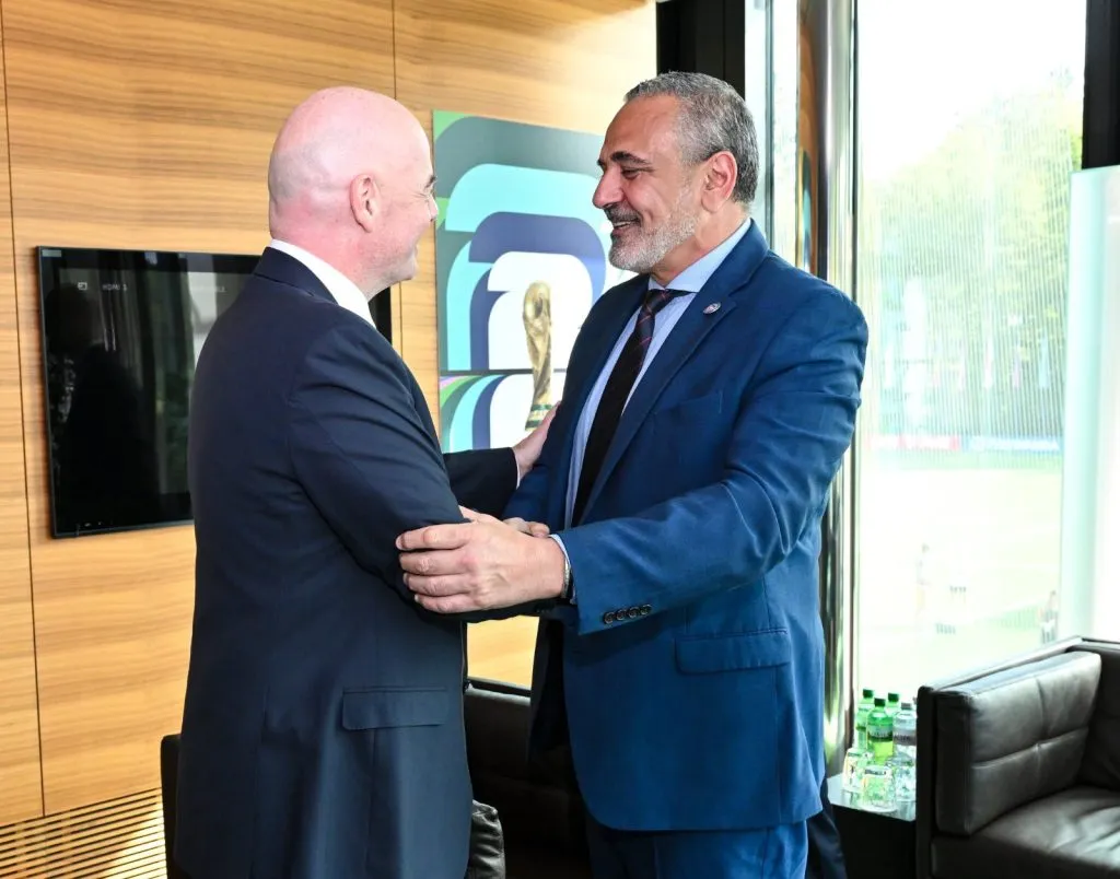 La reunión en el mes de octubre en la FIFA.