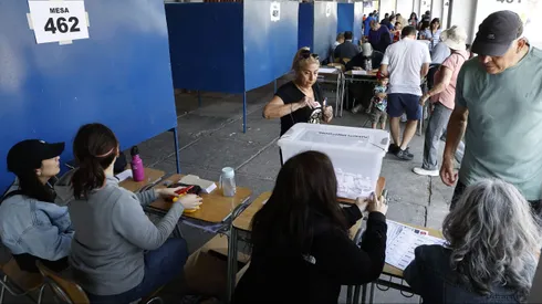 Santiago, 17 de diciembre de 2023 Imagenes referenciales del Plebiscito Constitucional 2023 en el Estadio Nacional Dragomir Yankovic/Aton Chile