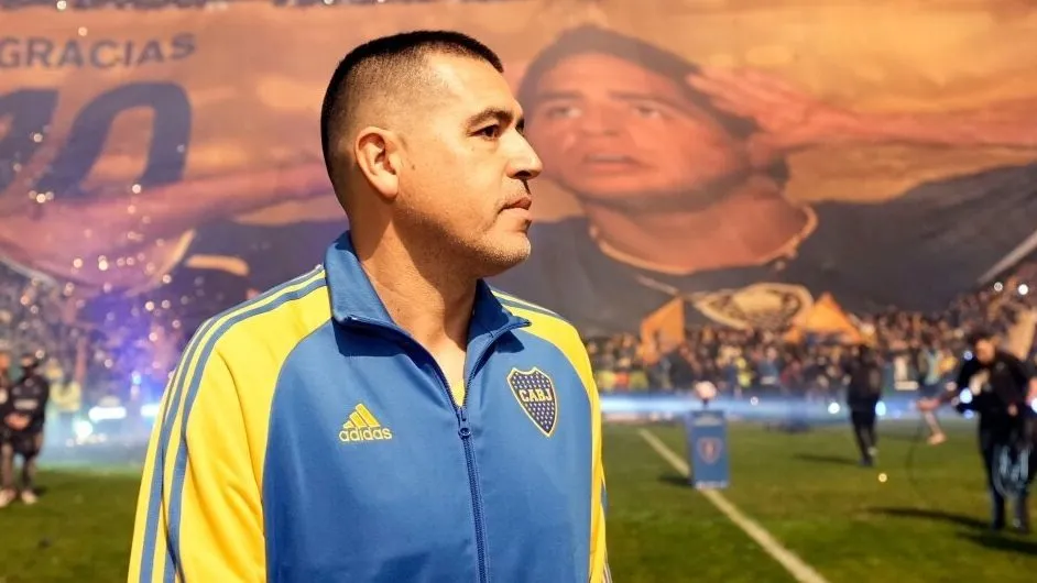 Riquelme es el presidente de Boca.