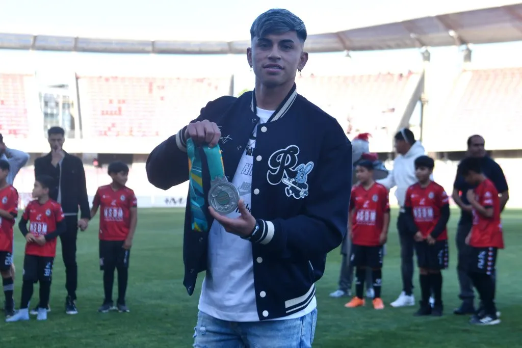Maximiliano Guerrero ganó la medalla de plata con La Roja en el torneo de fútbol masculino de los Juegos Panamericanos. | Foto: Photosport