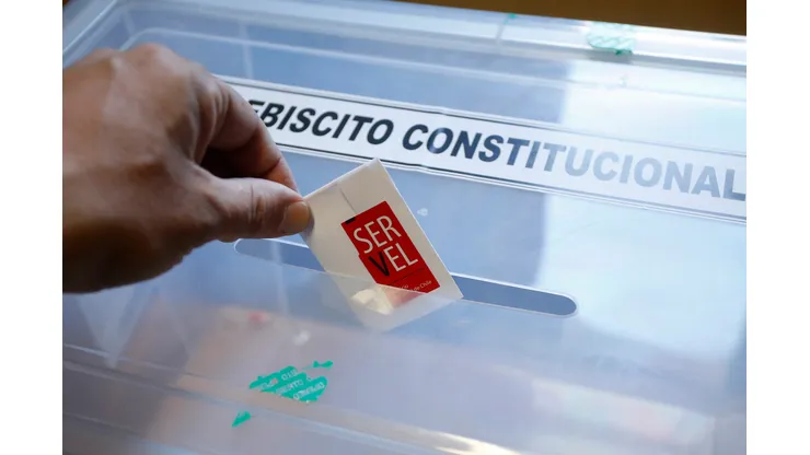 Votaciones para el Plebiscito Constitucional en el Colegio Nacional