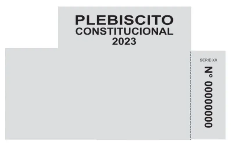 Dobla el voto de abajo hacia arriba