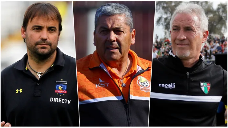 Los tres candidatos a la banca de Colo Colo de Yeyo Inostroza.