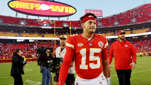 Mahomes detalló el amuleto que usa en los partidos: un calzoncillo roñoso.