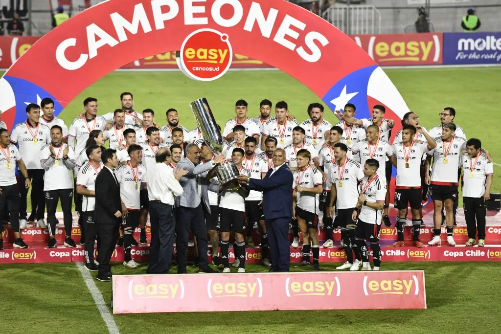 Colo Colo alzó la Copa Chile 2023 este miércoles. | Foto: Photosport