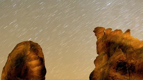 Lluvia de estrellas Gemínidas