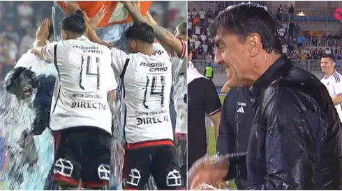 Gustavo Quinteros recibe particular gesto del plantel de Colo Colo.