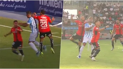 Ramiro González y la primera polémica de la Final en Copa Chile.