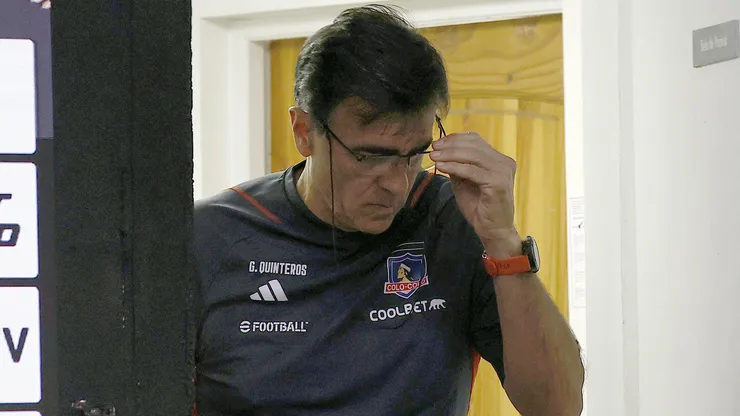 Quinteros se despide de Colo Colo, avisa Cristián Alvarado.