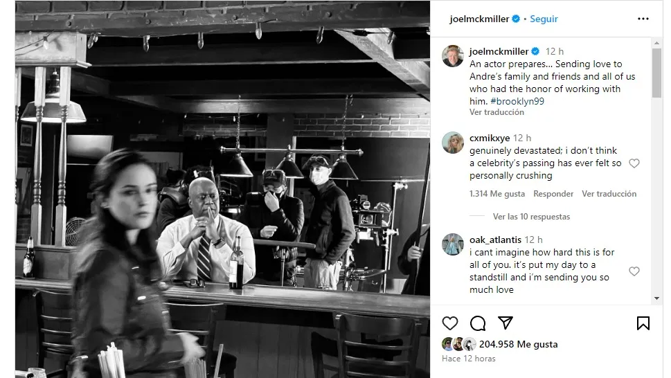 Joel McKinnon Miller vía Instagram