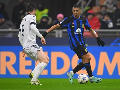 Palo incluido: Inzaghi defiende a Alexis tras opaca actuación