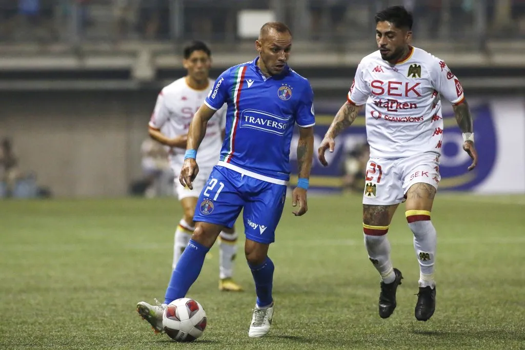 Pese a sus 36 años, la dirigencia de Universidad de Chile confía en un nuevo ciclo de Díaz en el club. | Foto: Photosport.