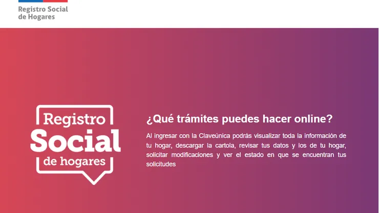 El Registro Social de Hogares es clave a la hora de obtener una gran variedad de beneficios.