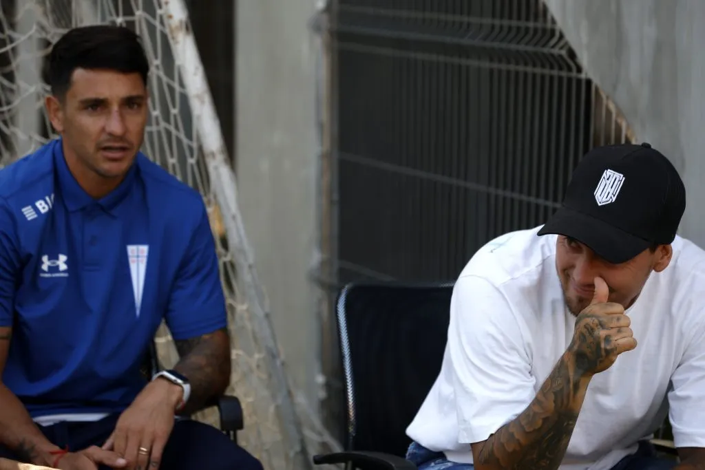 Nicolás Castillo actualmente entrena en San Carlos esperando a ser parte del plantel de Universidad Católica para el 2024. | Foto: Photosport.