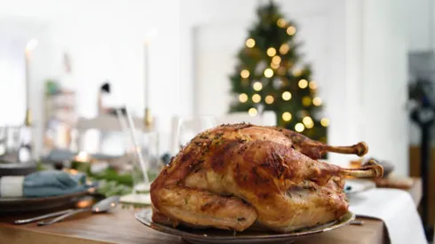 Deliosa receta de pavo relleno para Navidad.