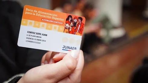 Tarjeta Junaeb 2024.