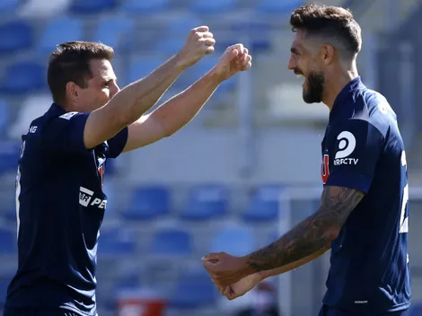 Montillo levanta a Larrivey tras el descenso de Magallanes: "Amigo"