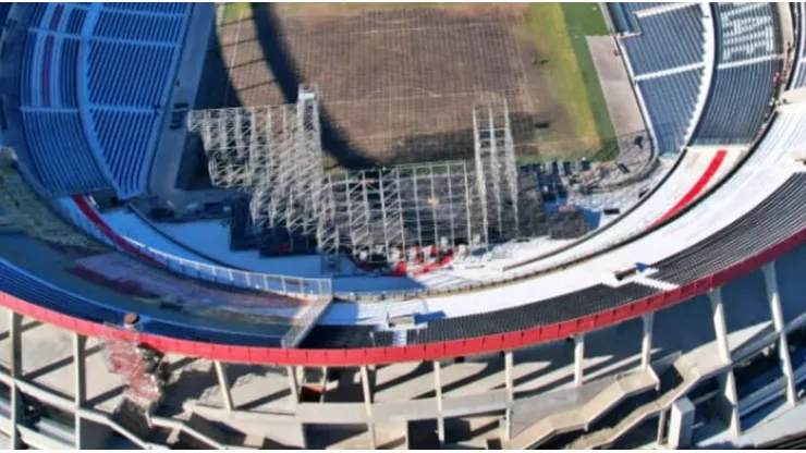 El Monumental de River lo pasó mal por los conciertos.