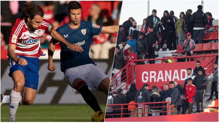 El duelo entre Granada y Athletic Bilbao se suspendió por tragedia en las tribunas.