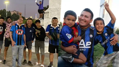 Once años después el padre dijo presente con el hijo.