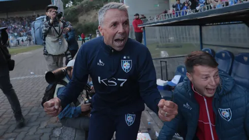 Gustavo Álvarez, DT campeón del fútbol chileno 2023 con Huachipato.