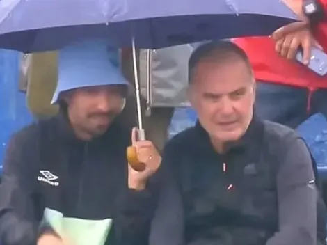 Comediante uruguayo protagoniza jocoso momento con Bielsa