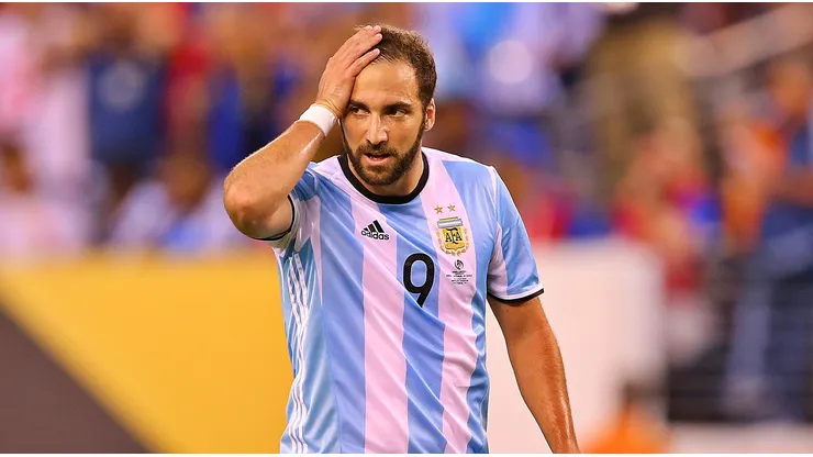 Higuaín lo pasó en la selección argentina producto de su goles fallados en finales.