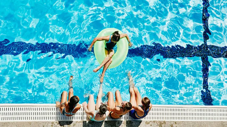 Piscinas públicas en Santiago