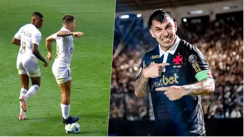 Gary Medel se burla de Soteldo por haberse subido en la pelota para cancherear
