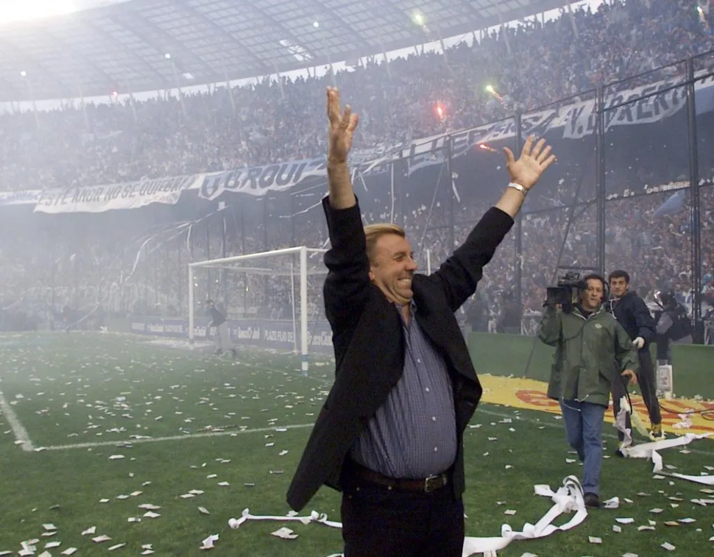 “Mostaza” Merlo, campeón como DT en Racing Club, el 2001 (@SC_ESPN)