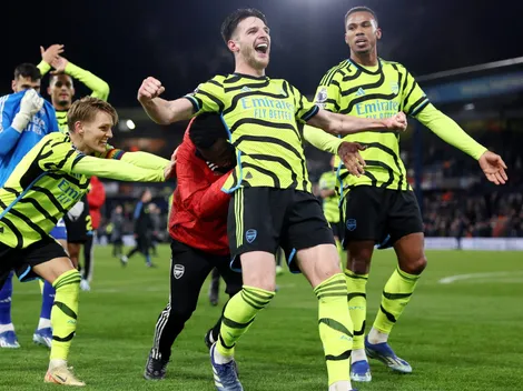 Arsenal vence en la agonía y se aleja en la cima de Premier