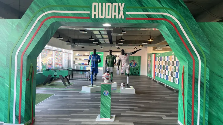 Sector VIP de Audax en el estadio La Florida.