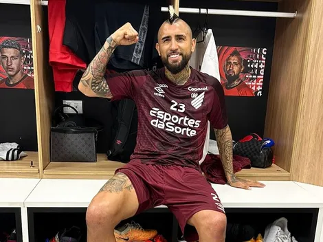 Vidal vuelve a pisar una cancha después de 67 días