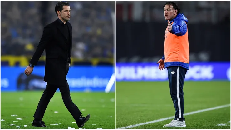 Fernando Gago y Gabriel Milito, los preferidos en la U para ser el nuevo entrenador.