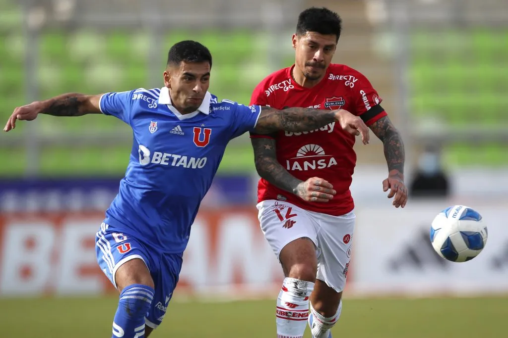 El jugador no pudo marcar diferencias en la U. Foto: Oscar Tello/Photosport