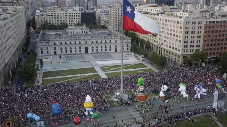 Como es habitual el recorrido abarcará gran parte del eje Alameda hasta el Palacio de La Moneda.