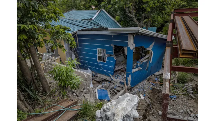Así fue el terremoto de 7,6 en Filipinas