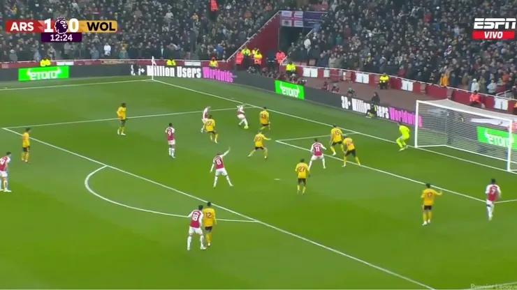 Arsenal anotó un golazo