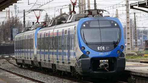 Trenes se preparan para el Paris Parade