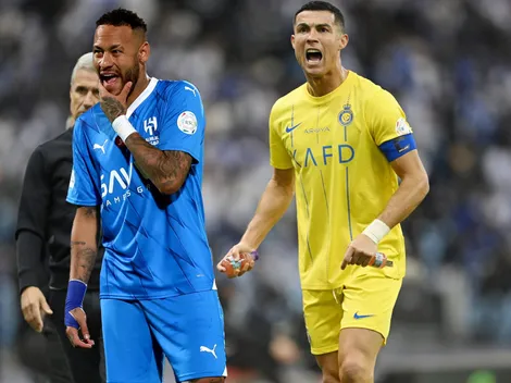 Ney sonríe en la noche de furia de CR7: Al Hilal golea a Al Nassr