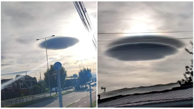 ¿Un ovni en Osorno? La explicación detrás de impactantes imágenes.