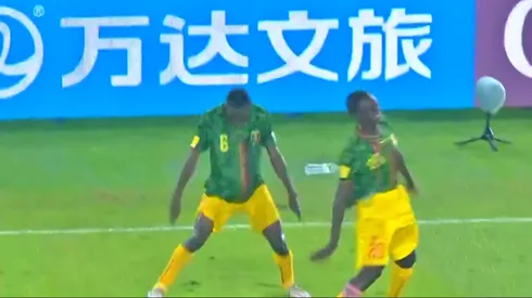 Mali festejó como CR7 el triunfo sobre Argentina.