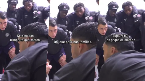 Suazo arengó a sus compañeros en la Europa League.