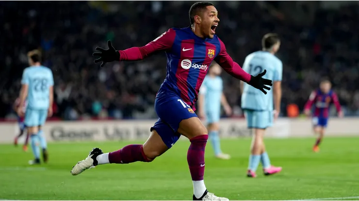 Vitor Roque le dio el triunfo a Barcelona ante Osasuna.