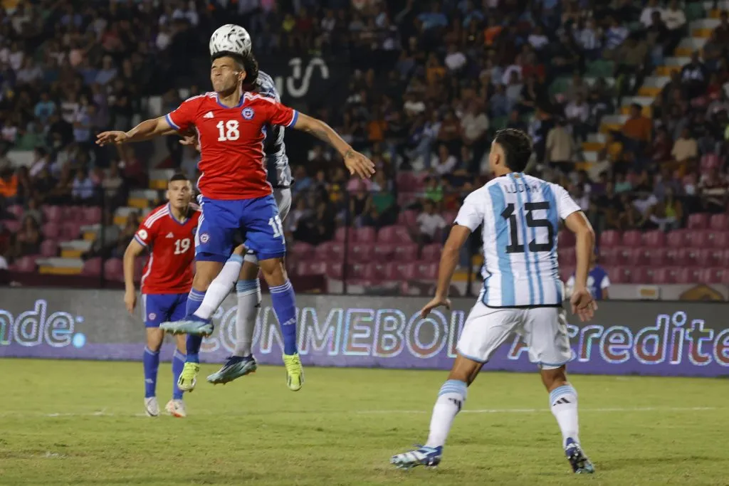 La Roja no pudo contra Argentina y quedó eliminada en el Preolímpico sub 23.