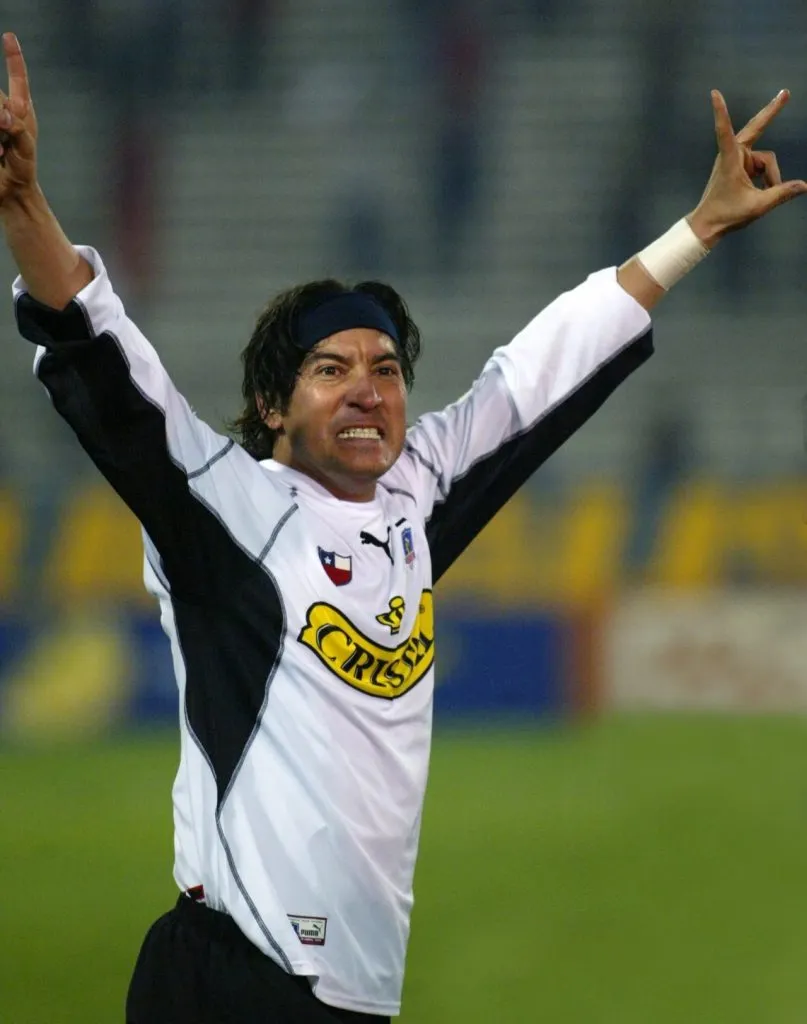 Iván Zamorano jugó en 2003 por Colo Colo (Photosport)